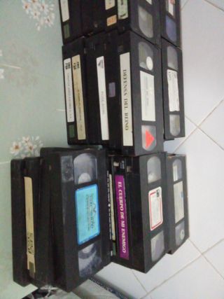 Lote 52 películas VHS