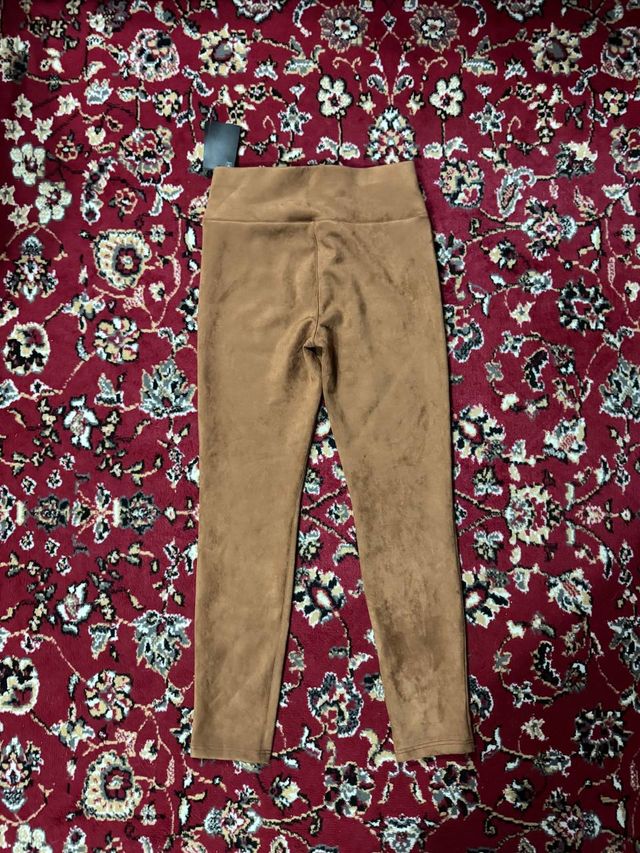 Pantaloni Stefanel Velluto Marrone Taglia L