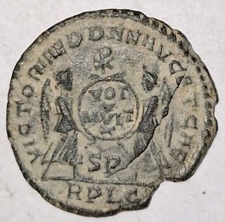 Moneda Romana Magnencio Reverso Rarisimo Completo