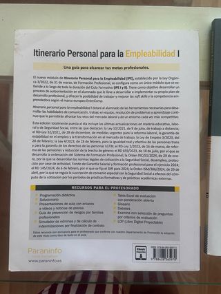 Libro de Itinerario Personal para la Empleabilidad