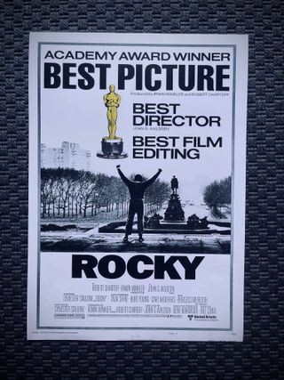 collezione poster rocky set completo 5 pezzi