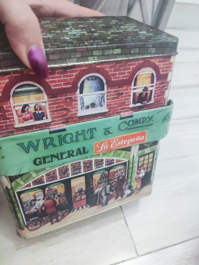 Caja antigua La Estepeña polvorones