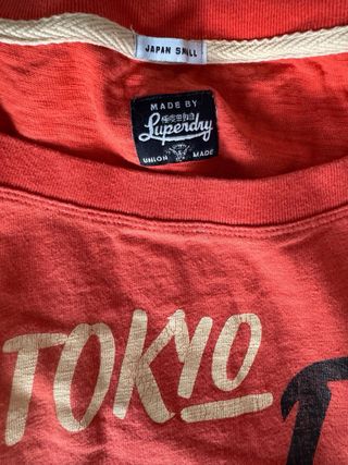 Superdry Camiseta Manga Larga Naranja