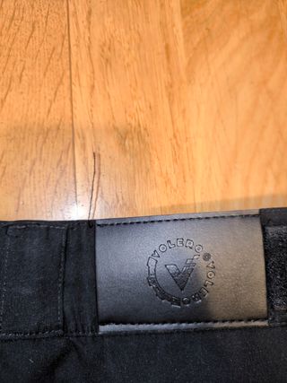 Pantalón de moto impermeable con protecciones