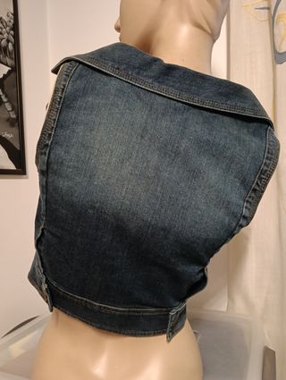 Chaleco vaquero mujer