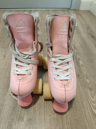Patines Oxelo rosas