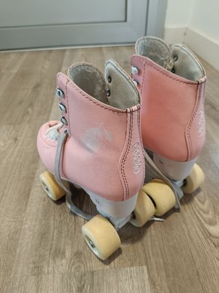 Patines Oxelo rosas