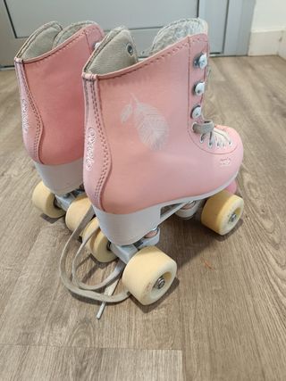 Patines Oxelo rosas
