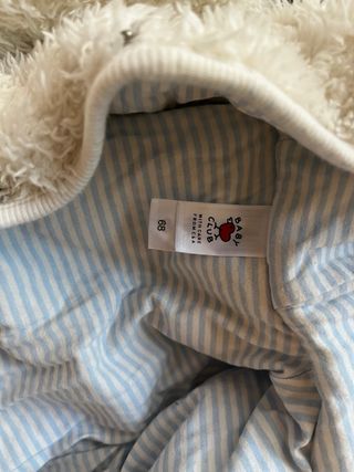 Saco de bebé de peluche