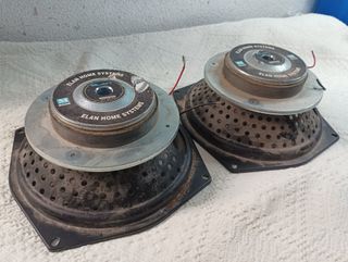 Altavoces Hi-Fi 8 Pulgadas Negros