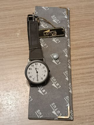 Reloj Lotus Vintage Gris Nuevo