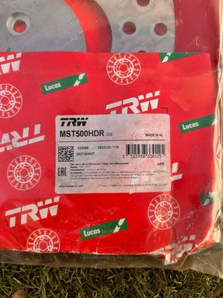 Disco de freno Harley Davidson TRW
