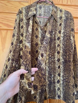 Camisa animal print