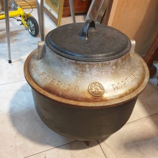 Olla Antigua Hierro fundido