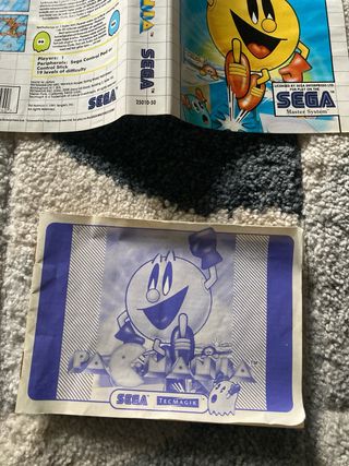 Pac-Mania Master System Sega Arcade