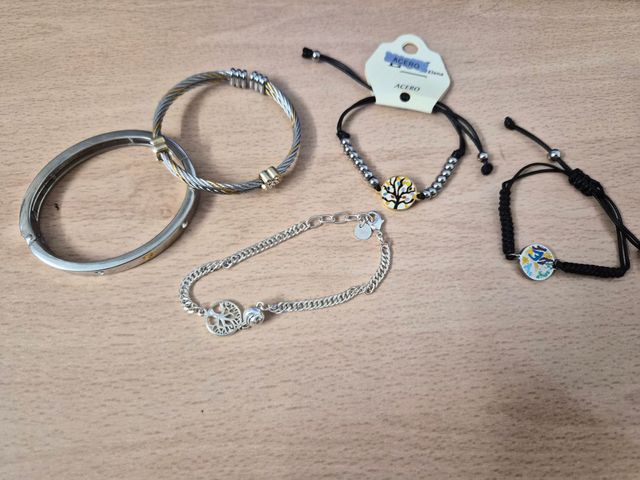 Pulseras de Acero Inoxidable