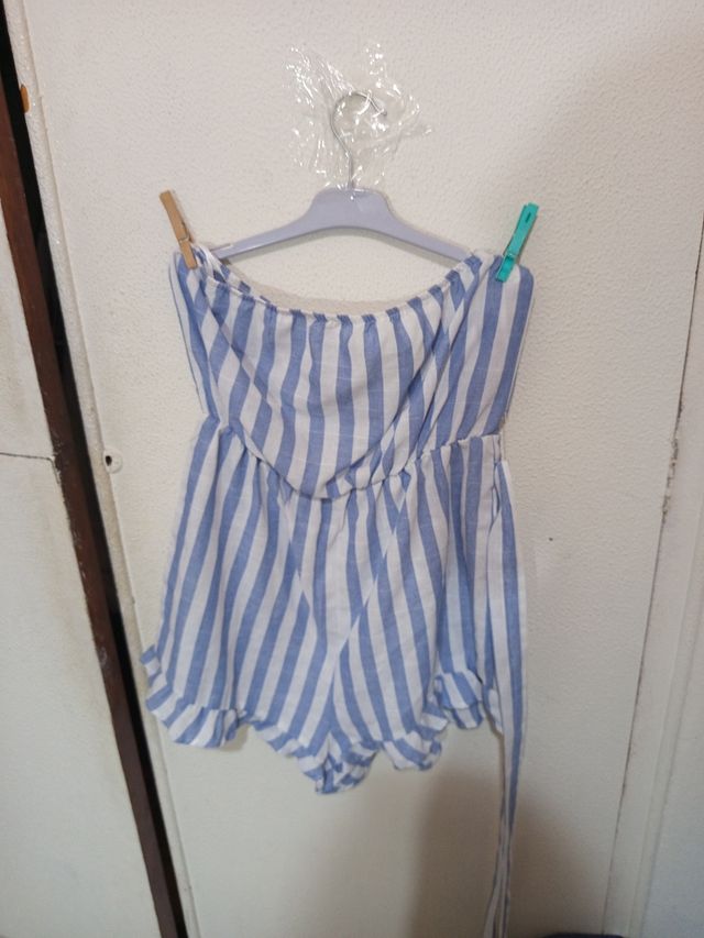 Mono corto verano rayas