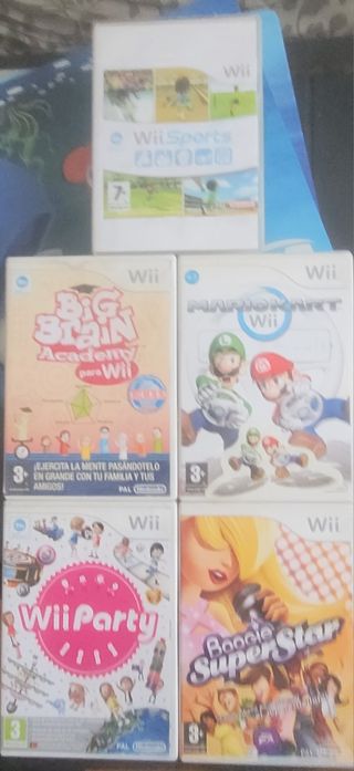 Consola Nintendo Wii con accesorios