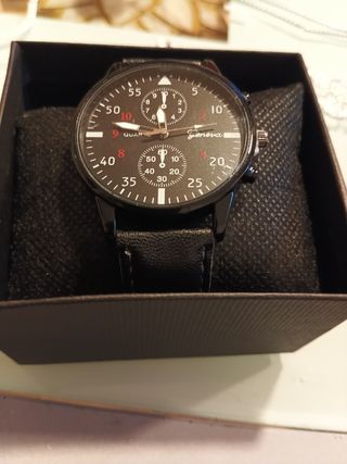 Reloj Geneva Negro para Hombre