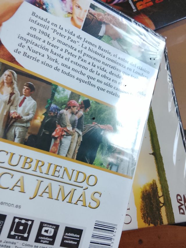 Descubriendo Nunca Jamás DVD