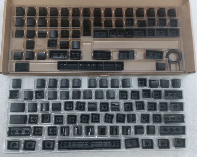 Juego Teclas Cerakey Cerámica Negro