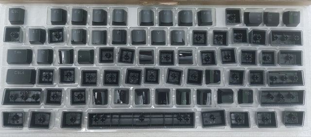 Juego Teclas Cerakey Cerámica Negro