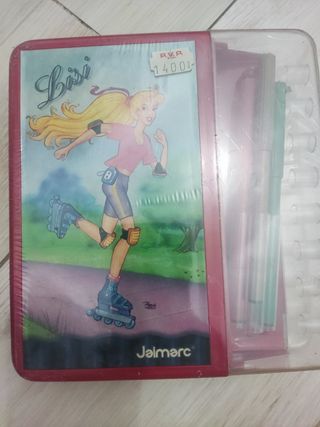 Estuche escolar antiguo Lisi