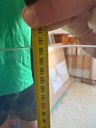 Cristal redondo 106,5 
cm diámetro