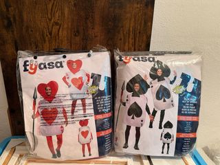 Disfraz Carta Corazones y Picas Fyasa Talla Única