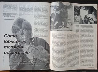 Revista Fangoria 8. Con póster.