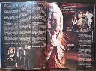 Revista Fangoria 8. Con póster.