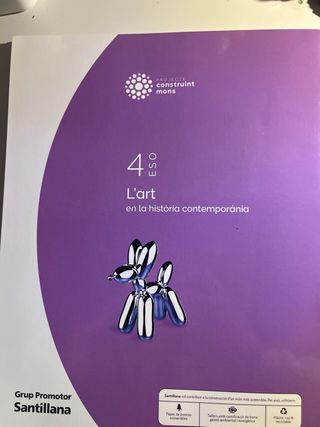 L’Art en la història contemporània 4 ESO