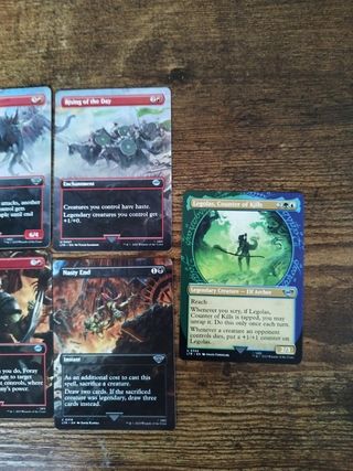 Lote 5 Cartas MTG El Señor de los Anillos