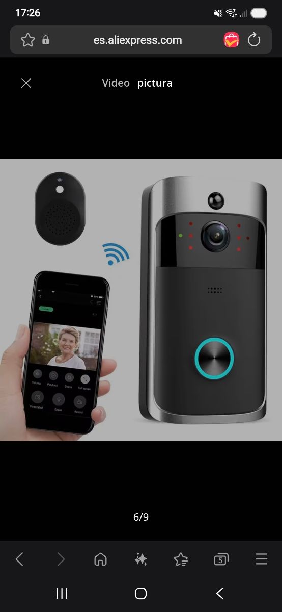 Videoportero inteligente con llamada