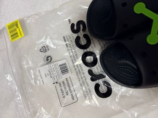 Chanclas Crocs 38/39 Negras