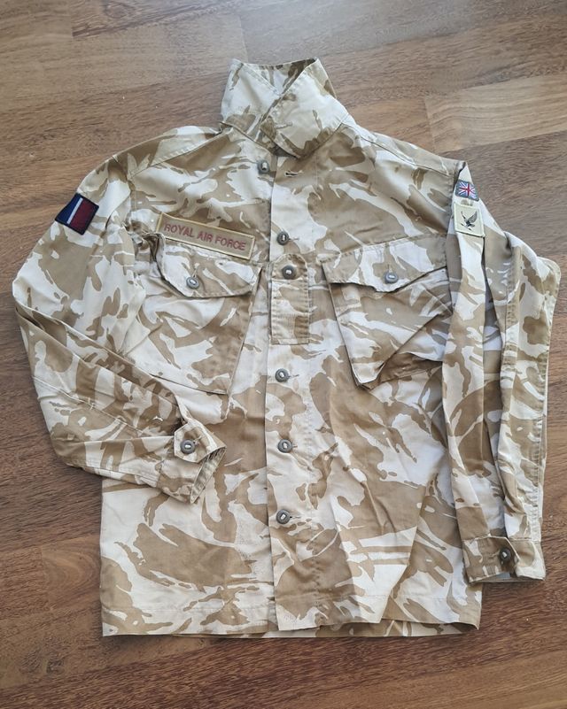 Chaqueta Combate Ejército Británico Desierto RAF