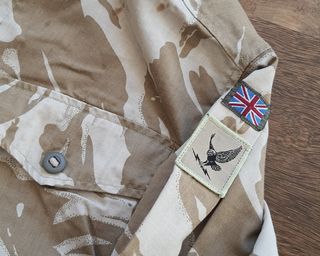 Chaqueta Combate Ejército Británico Desierto RAF