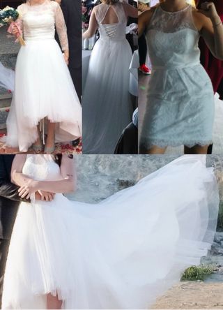 Vestido de Novia Lilly Talla 36