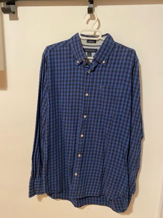 Camisa de cuadros Tommy Hilfiger Talla S