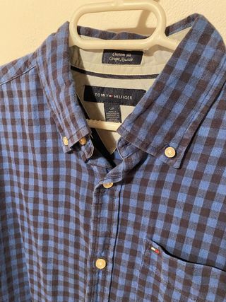 Camisa de cuadros Tommy Hilfiger Talla S