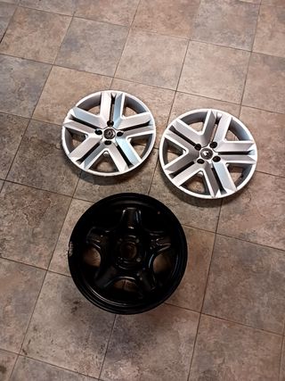 Llanta Renault Clio 2020 + 2 Tapacubos