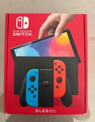 Nintendo Switch OLED Rojo/Azul
