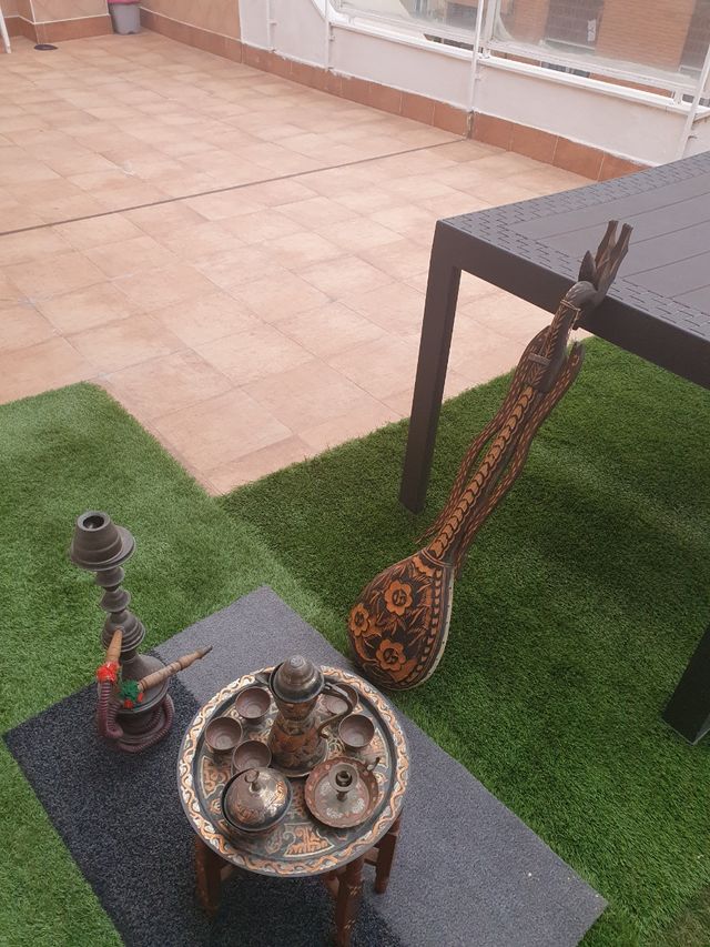 Moroccan Craft Lot: caffettiera e tazze, Arguila,