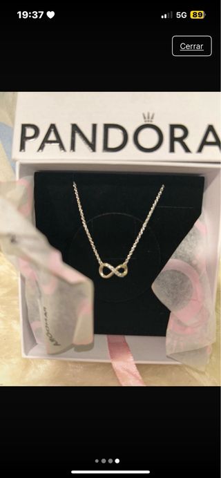 Colgante Pandora Infinito Plata