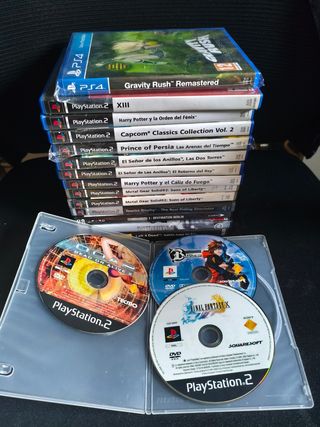 Lote Juegos PS2, PS4 PC: Gravity rush