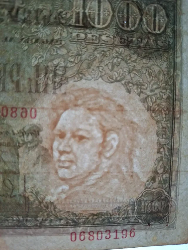 OFFERTA 1000 PESETAS del 1949