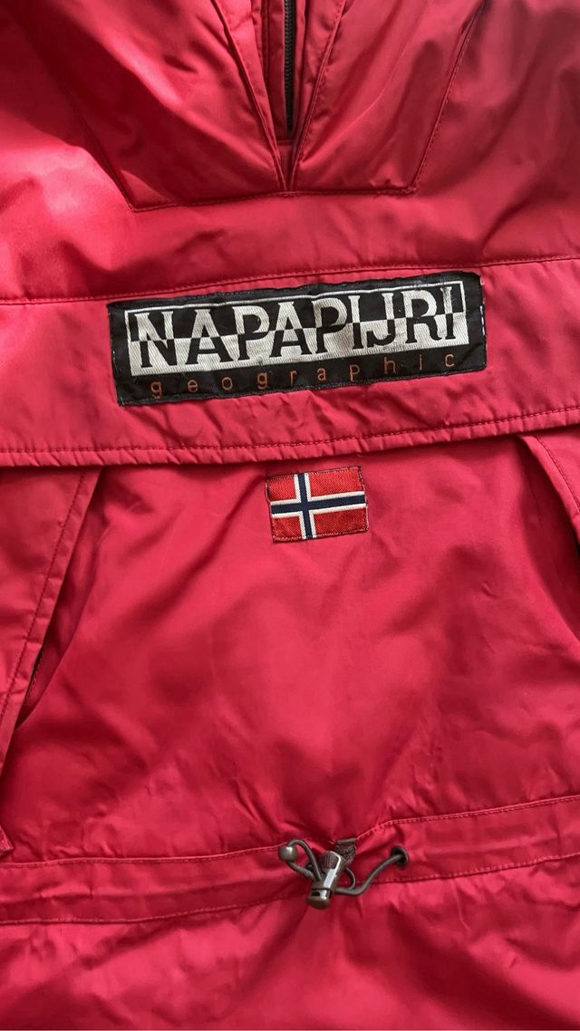 Cazadora Napapijri Rainforest Pocket Roja