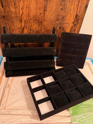 Expositores de Joyería Negro