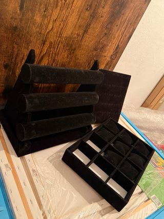 Expositores de Joyería Negro
