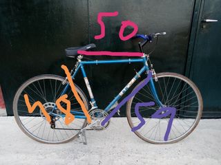 Bicicleta BH azul